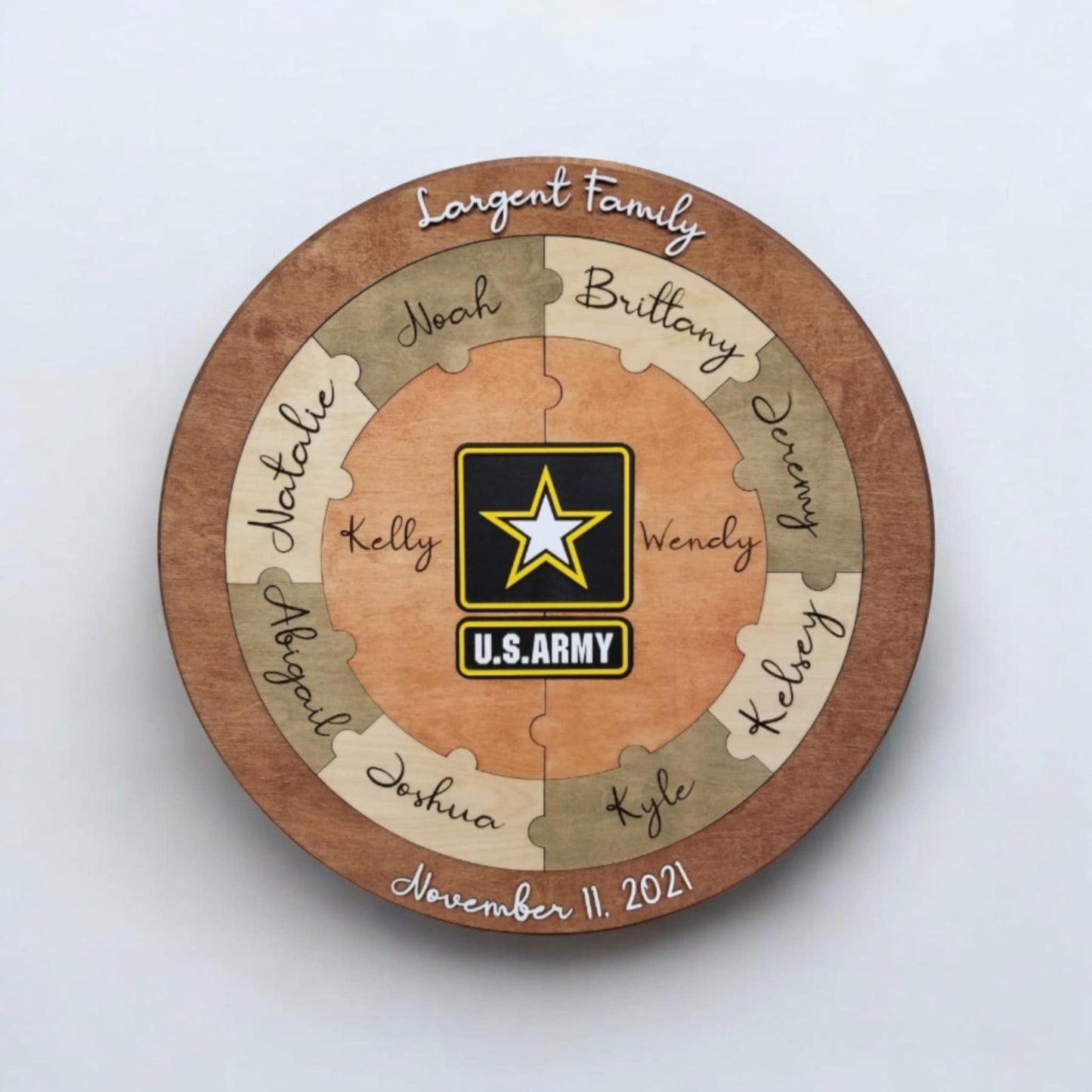 Customized Military puzzle